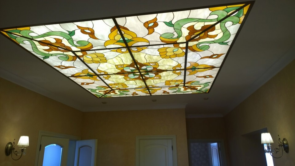 Заказать световой потолок с фотопечатью в г. Кувшиново